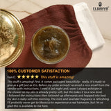 2 in 1 Moroccan Black Soap & Exfoliating Mitt with Olive & Eucalyptus Essential Oil 10.58 oz / 300g